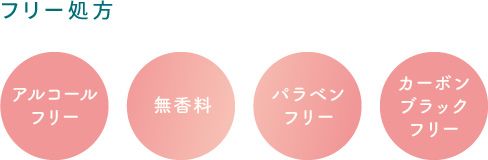フリー処方:アルコールフリー、無香料、パラベンフリー、カーボンブラックフリー。目に沁みにくい!涙に似たpHのバランスを考慮した使いやすい使用感