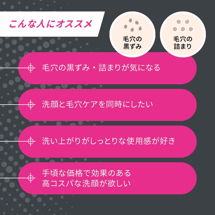 毛穴フォーカス ポアクリアフェイスウォッシュ モイスト