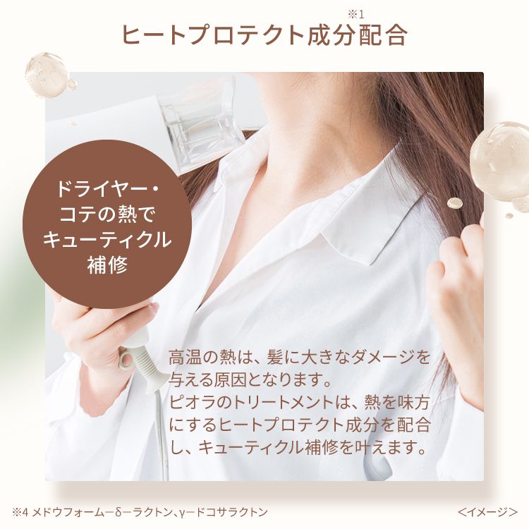 ピオラ　ボタニカルボリュームトリートメント　ジャスミン＆イランイランの香り