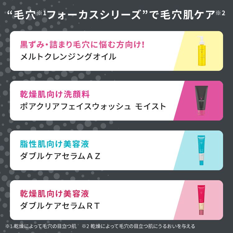 毛穴フォーカス ポアクリアフェイスウォッシュ