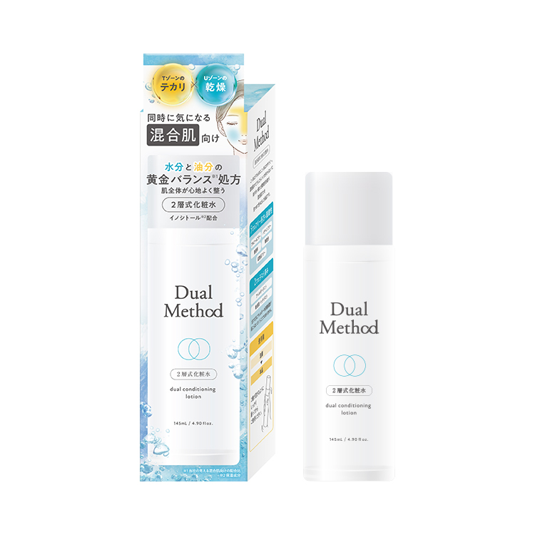 デュアルメソッド 混合肌用2層式化粧水